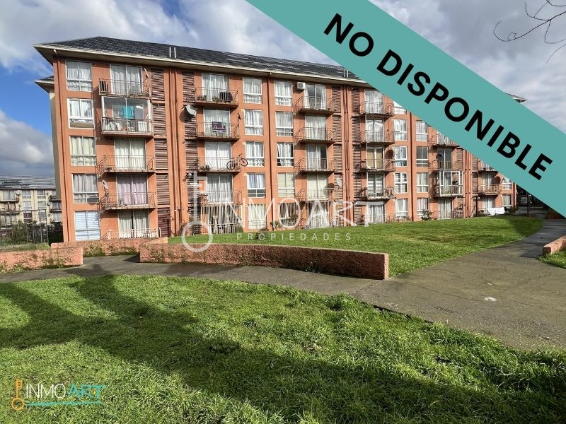 NO DISPONIBLE departamento amoblado en Condominio Valle de la Araucanía, Temuco.